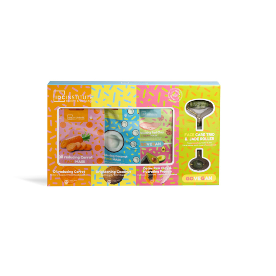  IDC Institute Pack 1 Jade Roller + 3 Face Mask